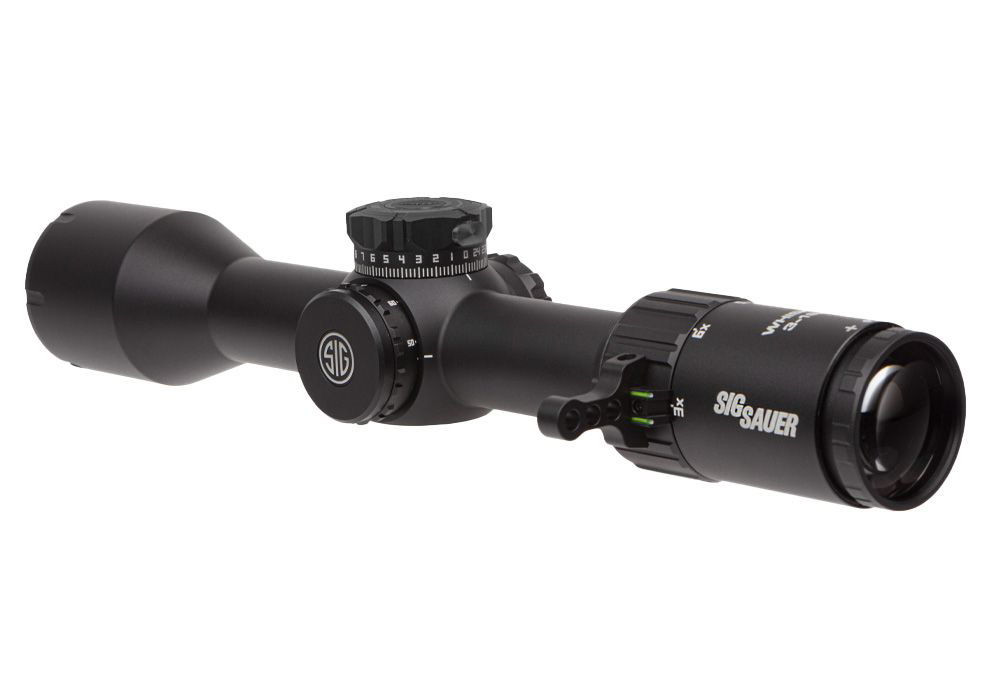 SIG WHISKEY6 3-18X44 30MM SFP MOA HUNTER BLK - Optics